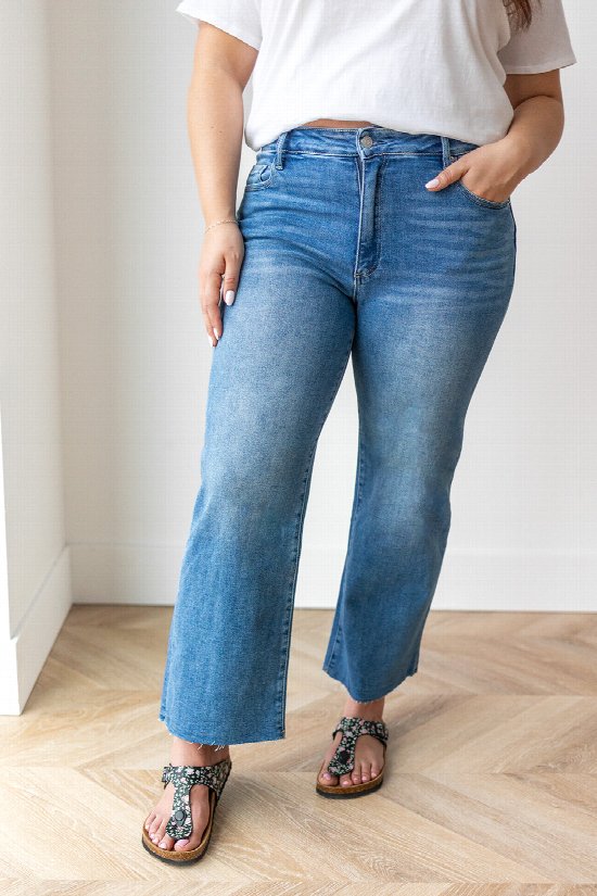 Wander Softly Cropped Denim